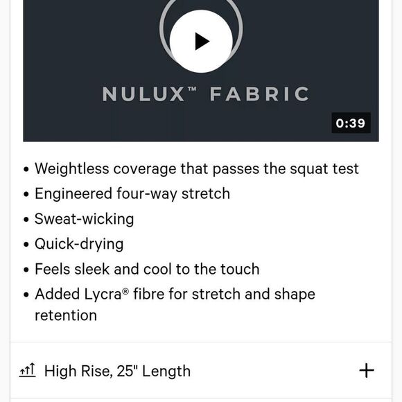 NWT Lululemon Fast and Frer HR Tight 25" Luminescent Floral Multi - Picture 9 of 9